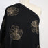 'Emery' ~ Black Embroidered Linen Viscose *Last Piece 3.4m